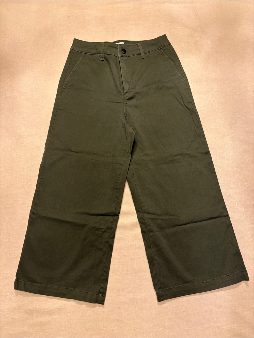 A new day Women’s Olive Wide-Leg Pants